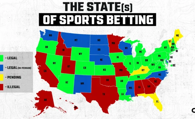 States Where Sports Betting Is Legal – November 2024